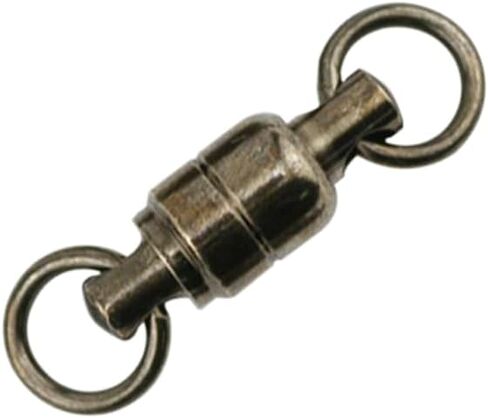 American Fishing Wire Black Ball Bearing Swivels (2 Pieces), Size 9, 530 Pound Test in Kuwait