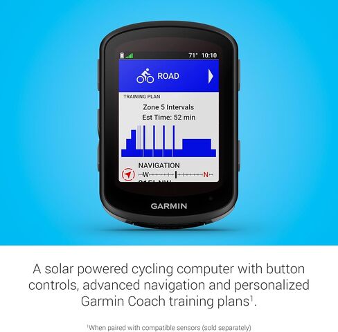 Garmin Edge 540, Compact GPS Cycling Computer with Button Controls, Targeted Adaptive Coaching, Advanced Navigation and More in Kuwait