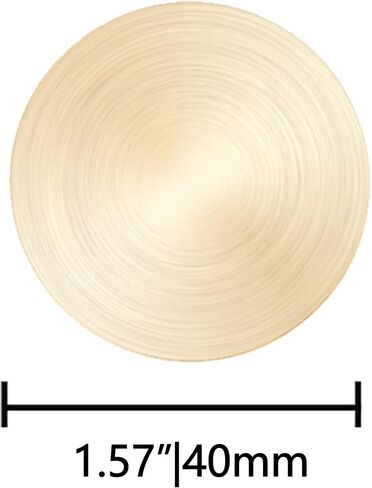 Blank Wax Seal Stamp - 1.57inch/40mm Solid and Unengraved Round Wax Stamp Head for Secondary Engraving,Personalized DIY Wax Seals,Envelopes and Product Packaging in Kuwait
