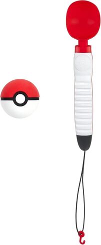 Pokemon Poke Ball Telescopic Fetch Launcher for Pets - Portable Launcher with Strap Plus 2.5-Inch Rubber Ball in Saudi Arabia