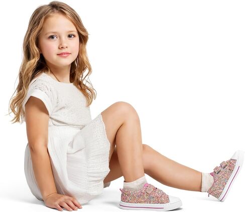 K KomForme Toddler Sneakers Girls Shoes with Dual Hook and Loops | Comfortable, Lightweight in Saudi Arabia