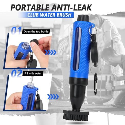 مجموعة تنظيف نادي الجولف 14 قطعة، تتضمن فرشاة تنظيف نادي الجولف مع منشفة جولف من الألياف الدقيقة المائية باللون الوردي وتي شيرتات الجولف وحقيبة كرة الجولف وأداة إصلاح ملحقات الجولف للنساء، وردي in Kuwait