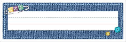 Carson Dellosa Crafty and Cool 36pc Name Plates for Classroom, Name Plate for Desk, Cubbies for Classrooms, Classroom Supplies, Locker Organization, Desk Name Plate, Name Tags for Classroom in Saudi Arabia