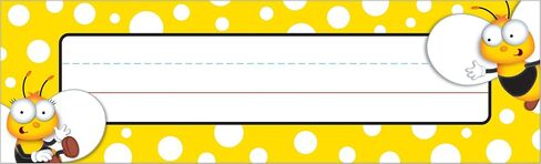 Carson Dellosa Crafty and Cool 36pc Name Plates for Classroom, Name Plate for Desk, Cubbies for Classrooms, Classroom Supplies, Locker Organization, Desk Name Plate, Name Tags for Classroom in Saudi Arabia
