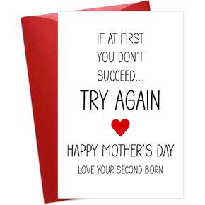 Dog Mom Mothers Day Card - 4" x 6" Mother's Day Card for Dog Mom Mothers Day Gift from Puppy Gifts for Women