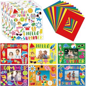 Jetec 30 Pack Summer Craft Kits End of Sever