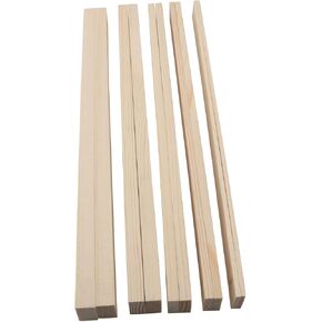 ZCZQC 10pcs Pottery Clay Board Guide Clay Poard Guide Long Pottery Solid Wood Rolling Board Tool Tool Astualds Clay Clay Tools Diy Crafts