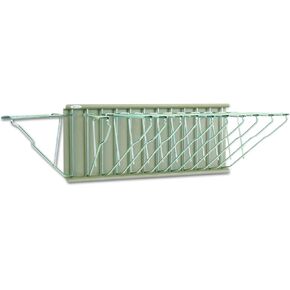 Safco Products Pivot Wall Rack مع 12 أقواس محورية ، رمال مدارية