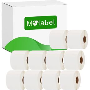 استبدال ملصقات الشحن لـ Dymo 30256 (2-5/16 "× 4") متوافق مع طابعات سطح المكتب Dymo LabelWriter 450 ، 4XL ، Rollo & Zebra [10 Rolls/3000 abels]