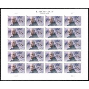 Walt Whitman (1819-1892) Three Ounce 3 Oz (Sheet of 20) Literary Arts 32nd in a Series First-Class Mail Postage Stamps Scott #5414