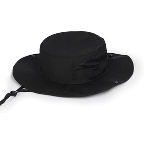 Zylioo XXL Oversize UV Fishing Sun Hat,Breathable Quick Dry Boonie Hats,Adjustable Cooling Safari Hats with Strap