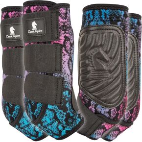 الكلاسيكية FIED FIT POSS 4 Pack Splint Boots L