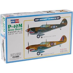Hobby Boss Easy Assembly P-40M Kittyhawk Airplane Model Building Kit