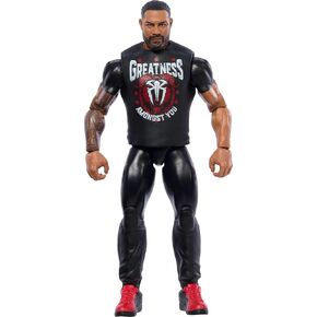 Mattel WWE Roman Reigns Action Figure, Main Event Series #151 6-inch Collectible with 10 Articulation Points & Life-Like Look