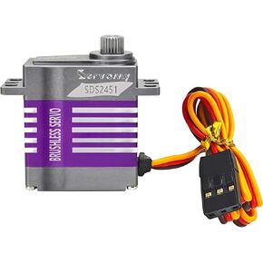 Servomy-SDS2451 ، محرك المؤازرة الصغرى الصغرى ， 9.5kgf.cm 0.07sec 8.4v حالة من الألومنيوم المعد
