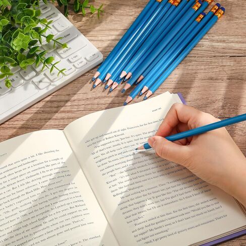 Sivak 100 حزمة فحص أقلام الرصاص مع أقلام الرصاص الملونة قابلة للمحفز مسبقا مسبقا فحص أقلام الرصاص أقلام الرصاص لرسم فنان الفحص اختبارات تصنيف خريطة اختبارات الدرجات (أحمر) in Kuwait