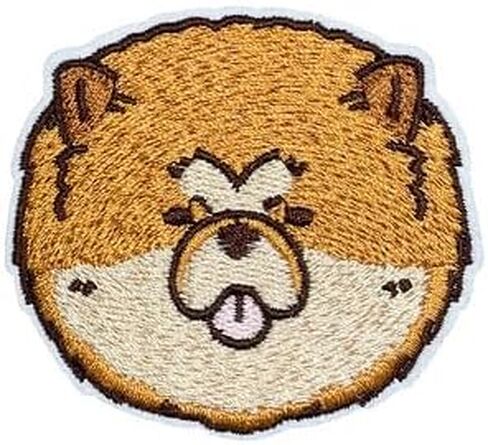 1 pc Maltese Dog Animal Sticker Stick on/Iron on/Sew on Patch Applique for Clothes,Backpack,Phonecases,Helmat,DIY Accessories in Saudi Arabia