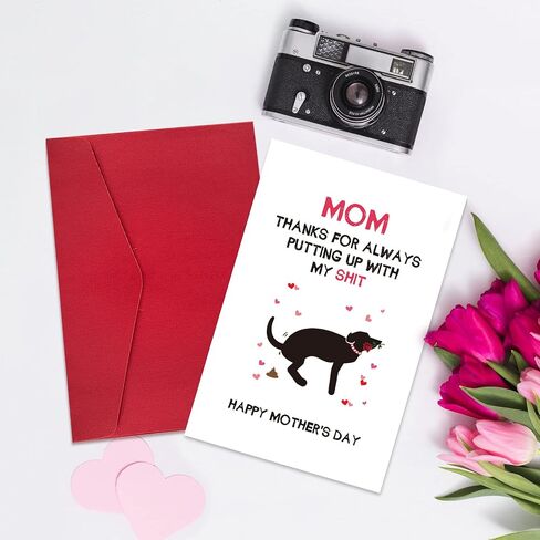 Ogeby Cute Mothers Day Gifts from Husband, Lovely Mother’s Day Card Gift for Wife, Happy Mother’s Day with Love Card from Husband in Saudi Arabia