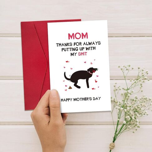 Ogeby Cute Mothers Day Gifts from Husband, Lovely Mother’s Day Card Gift for Wife, Happy Mother’s Day with Love Card from Husband in Saudi Arabia