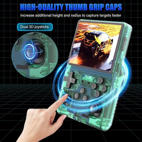 30000 Games in 1Handheld Game Console,3.5-Inch IPS Screen Retro Gaming Console,30000 Classic Games, 3800mAh,20＋Mainstream Emulator,Built-in 256G TF Card in Saudi Arabia