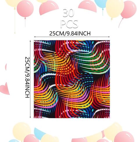 30 Pcs 25 x 25 cm/9.8 x 9.8 inches Cotton African Fabric Square No Repeat Patchwork Fabric Printed Craft Fabric Bundle Patchwork Craft for DIY Sewing Fabric Craft Accessories in Saudi Arabia
