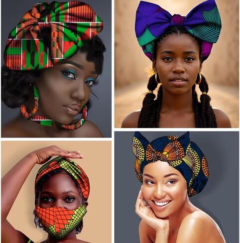 30 Pcs 25 x 25 cm/9.8 x 9.8 inches Cotton African Fabric Square No Repeat Patchwork Fabric Printed Craft Fabric Bundle Patchwork Craft for DIY Sewing Fabric Craft Accessories in Saudi Arabia