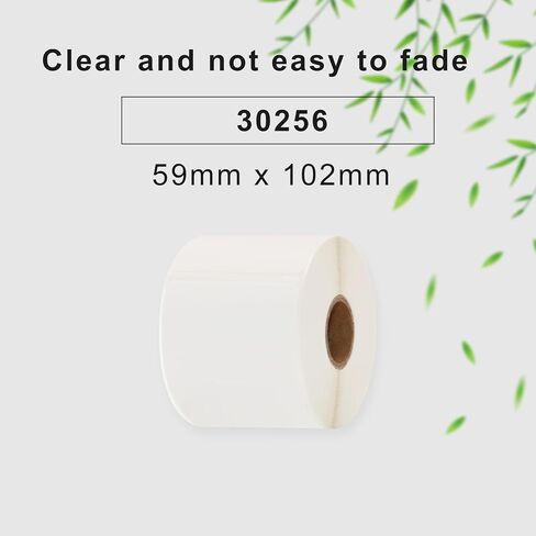 Shipping Labels Replacement for DYMO 30256 (2-5/16" x 4") Compatible with DYMO Labelwriter 450, 4XL, Rollo & Zebra Desktop Printers [10 Rolls/3000 Labels] in Kuwait