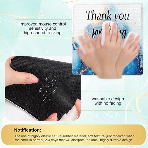 12 PCS Higiation Gifts Mouse Pad Thank لك لكونك رهيبة للمعلم تقدير أسبوع الهدايا Mousepad bulk in Kuwait