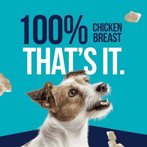 Stewart Freeze Dried Dog Treats, Chicken Breast, 2.5 oz, Grain Free & Gluten Free, Resealable Pouch, Single Ingredient, Training Treat in Saudi Arabia