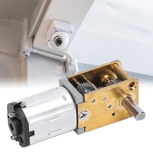 Mini Gear Motor ، Mini Gear Motor Micro Gear Brush Motors Motors Electronic Devices 1218Gen20 for Electronic Locks ، Smart Car ، Robots (DC3V 16RPM) in Kuwait