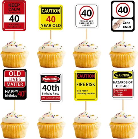 36pcs عيد ميلاد 13th Cupcake Toppers Heaits to 13 years teenager الرسمية من Tween إلى Teen Speed ​​Limit 13th عيد ميلاد Cupcake يختار الفتاة الحفلات الذكرى السنوية in Kuwait