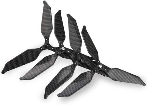 O'woda Foldable Carbon Fiber Tri-Blades Propellers Low-Noise Quick Release CW & CCW Props for DJI Phantom 3 Standard/Professional/Advance / 3SE Drone Accessories in Saudi Arabia