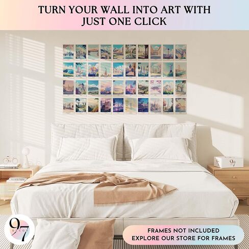 97 Decor LARGE 11x14 Bauhaus Wall Art Prints - Large Abstract Wall Art Decor, Mid Century Modern Posters For Wall Decor, Black Beige Modern Painting Geometric Pictures For Bedroom Living Room (unframed) in Saudi Arabia