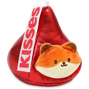 Anirollz Stuffed Animal Plush Toy - Official Hershey Kisses Chocolate Toy Blanket Outfitz Doll | Soft, Squishy, Warm, Cute, Comfort, Safe | Pillow with Kitty - Valentine's Day Gift 4" Kittiroll in Kuwait