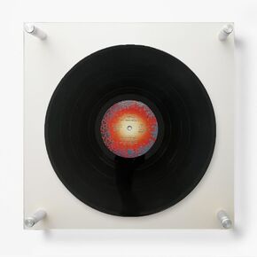 Vinyl Record Wall Mount Display, Acrylic Album Sleeve (12 Inch, 6, Count)