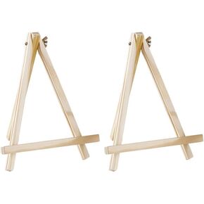 1PACK 24INCH WOODEN PANION STAND ، حامل طلاء قابل للتعديل ، حامل للطلاء في الهواء الطلق