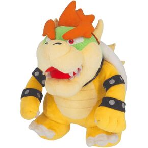 Sanei Super Mario All Star Collection 10" Bowser Plush, Small
