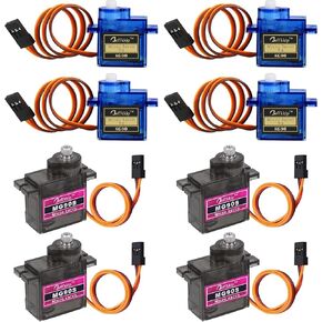 Micro Servos for RC Robot Helicopter Airplane Controls Car Boat