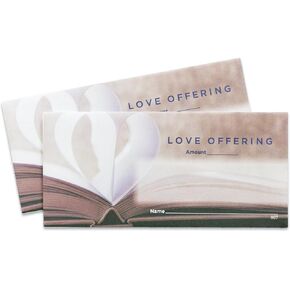 Love Offering Envelopes for Church (100)