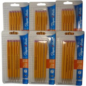 papermate 3037631pp reashwriter أقلام رصاص ، طرف قابل للالتواء ، 0.7 مم ، 6 بثور من 6 أقلام ، إجمالي 36 أقلام رصاص