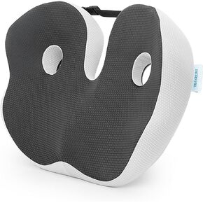 Memory Foam Outfany Ergoseat Cushion – Welnax Orthosoothe Seat Cushion, Libiyi, Hilipert Ergoseat – Coccyx Pain Relief Pillow for Car, Butt Cushion for Sitting, Comfort for Sedentary People