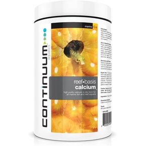 Continuum Aquatics Reef أساس الكالسيوم - مسحوق الكالسيوم للأسماك البحرية وحوض السمك المسلفي ، 800 جم (QCALD800)