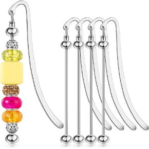 4 PCS IDEDMARKS IDERMKS DIY Metal Barn Bar Modern Modernmark Craft Jewelry Charm Gift لمحبي الكتب الطالب المدرس اللوازم المكتبية (الكلاسيكية)