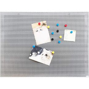 JILoffice Bulletin Board, Magnetic Board 36 x 24 Inch, Great Wall Mounting Board with 40 Magnets, Decorative Board for Photos and Messages for Office Home and School
