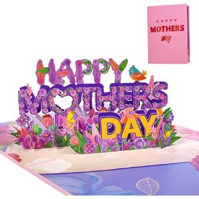 بطاقات عيد الأم منبثقة للأم لأمي زوجة الجدة السعيد عيد الأم منبثقة بطاقة عيد الأم يوم الابنة الابنة 3D منبث