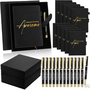 12 مجموعة هدايا تقدير للمعلم للرجال من الجلد ، شكرا لك القلم مع مربع الهدايا شكرا لك هدايا الموظفين هدايا لممرضة زميل في العمل in Kuwait