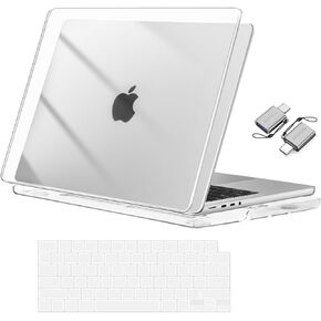 MOSISO Compatible with MacBook Pro 14 inch Case 2025 2024 2023 2022 2021 M4 M3 M2 M1 A3112 A3185 A3401 A2918 A2992 A2779 A2442 Pro Max, Plastic Hard Shell Case&Keyboard Cover&Type C, Emerald Green