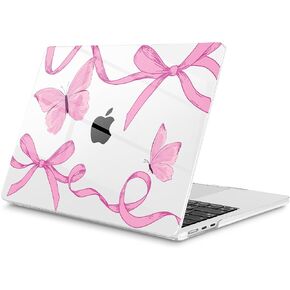Mektron Compatible with M4 MacBook Air 15 inch Case 2025 A3241 2024 2023 M3 A3114 A2941 M2 Liquid Retina Display Touch ID, Plastic Hard Case & Keyboard Skin & Screen Protector - Floral C337