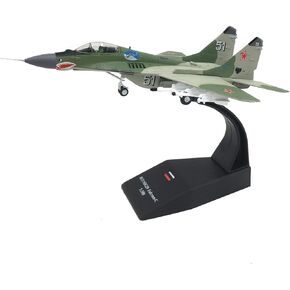1/100 NSModel MIG 29 مقاتلة طراز طراز سبيكة طائرة هجوم طائرة DIECAST الطائرات العسكرية للبالغين