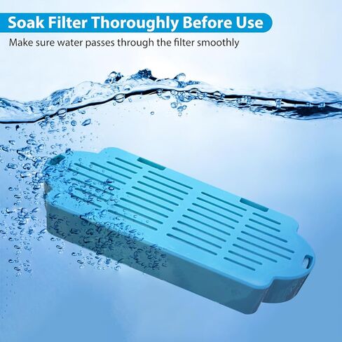 Cat Water Fountain Filters,Pet Water Fountain Replacement Filter for 108oz/3.2L and 135oz/4.0L Adjustable Water Flow Cat Fountain in Saudi Arabia